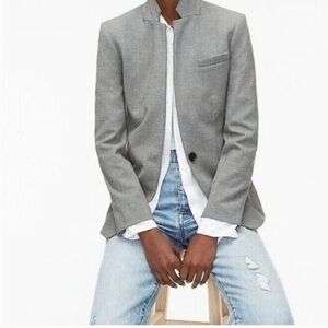 J. Crew Elegant Gray Blazer Item K5961.